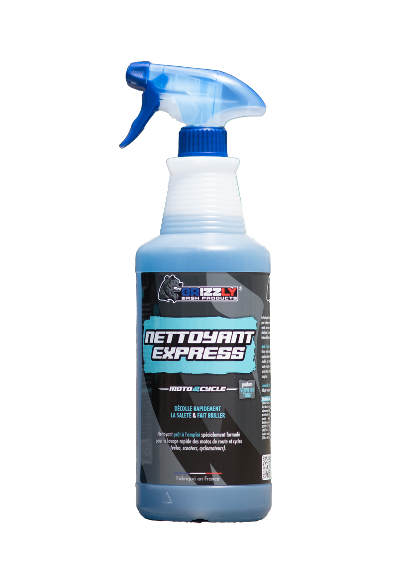 Nettoyant Express MOTO & CYCLE - Flacon pulvérisateur 1 Litre