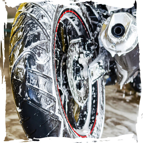 Produits de nettoyage MOTO & CYCLE (vélos • scooters • cyclomoteurs) Grizzly Wash Products.