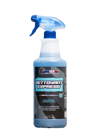 Nettoyant Express MOTO & CYCLE - Flacon pulvérisateur 1 Litre