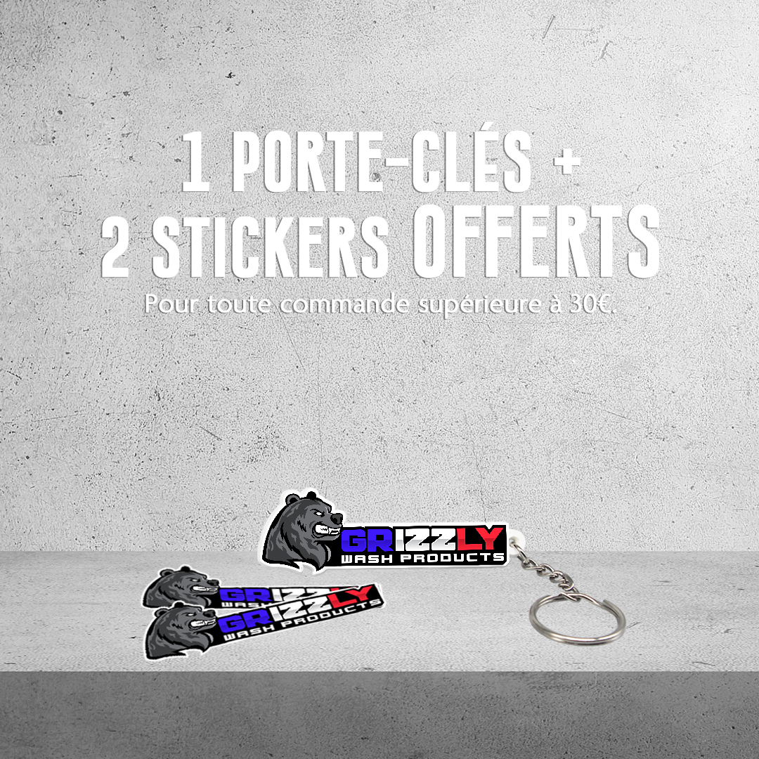 Porte-clés Grizzly Wash Products