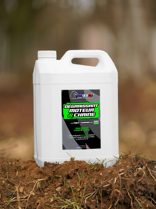 Dégraissant Moteur et Chaîne TOUT-TERRAIN - Bidon 5 Litres éco-recharge