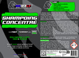 Le Shampoing Concentré Tout-Terrain Grizzly Wash Products® est une solution spécifiquement développée pour le lavage des engins tout-terrain tels que les motos, 4X4, quads, buggys, VTT, etc. Grâce à sa formule exclusive, il liquéfie rapidement la terre pour un nettoyage facile sans détériorer les pièces en aluminium anodisées ou non, les plastiques, les caoutchoucs et parties sensibles. Il laisse après séchage une finition brillante et une pellicule protectrice sur votre véhicule.