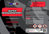 Le Super Dégoudronnant Grizzly Wash Products® est un nettoyant formulé à base de solvants très actifs sur les traces de goudron présentes sur les carrosseries et les bas de caisse des véhicules.  Grâce à sa composition spécifique, le Super Dégoudronnant Grizzly Wash Products® se dilue et se rince très facilement à l'eau.